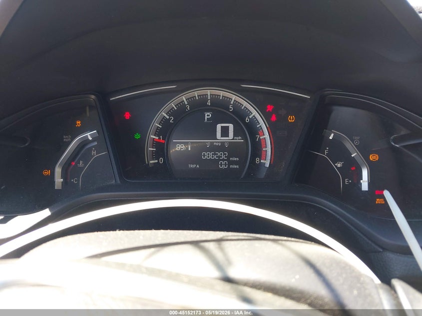2017 HONDA CIVIC COUPE 2.0L I-4 DOHC, VVT, 158HP