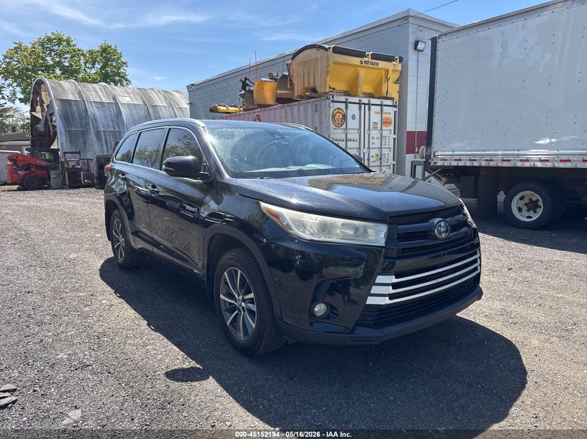2017 Toyota Highlander Hybrid Xle
