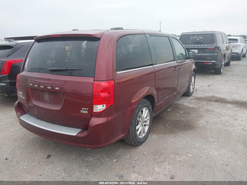 Vin: 2c4rdgcg4jr267288, lot: 45649868, dodge grand caravan sxt 20184