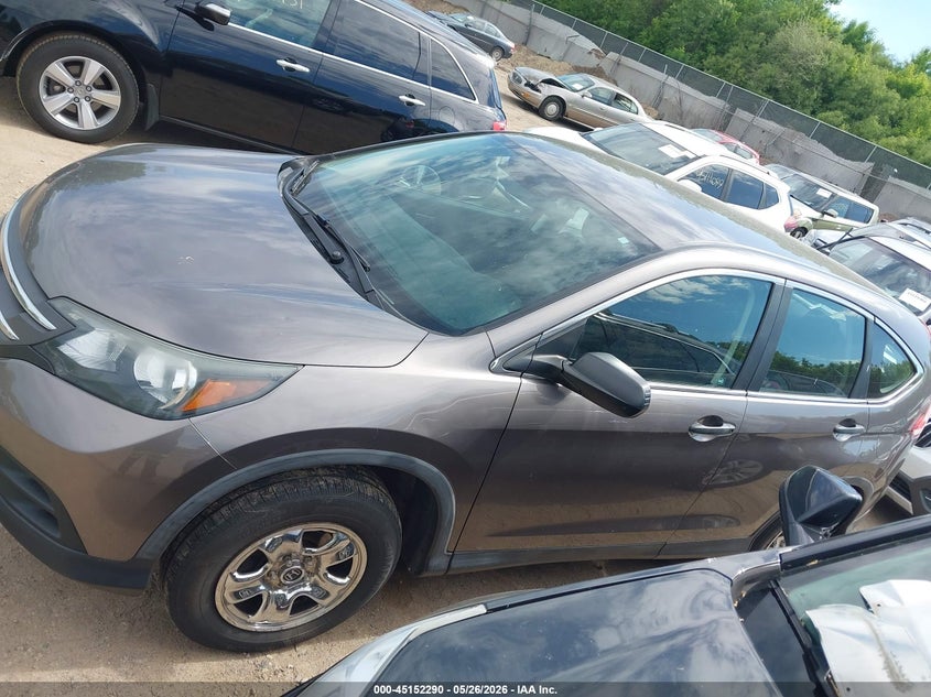 2012 Honda Cr-v 2.4 Cr-V Lx grey Lot 111045152290 Vin 5J6RM4H34CL044789
