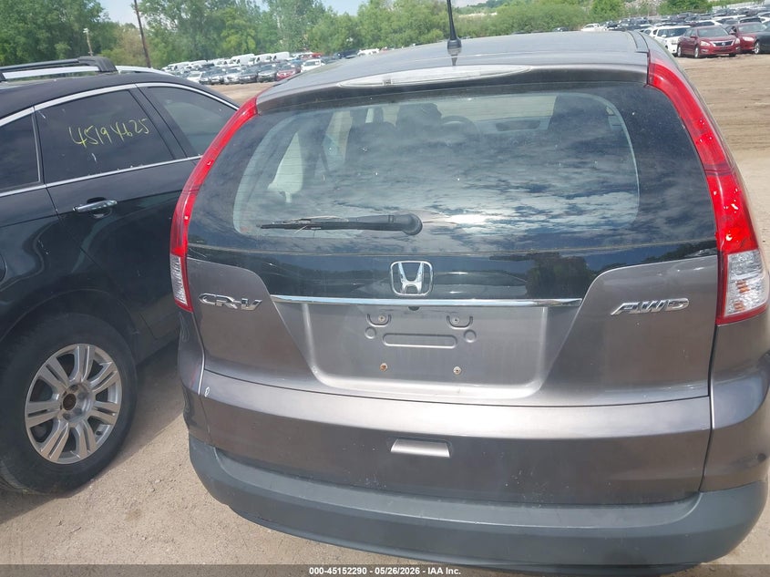 2012 Honda Cr-v 2.4 Cr-V Lx grey Lot 111045152290 Vin 5J6RM4H34CL044789