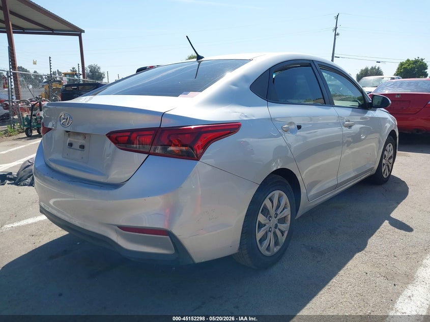 Vin: 3kpc24a32je012697, lot: 45649962, hyundai accent se 20184