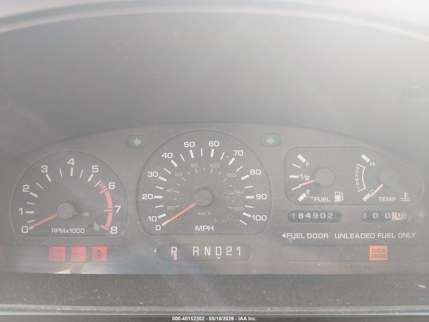 1997 Nissan Quest Gxe/Xe VIN: 4N2DN1118VD839231 Lot: 45152302