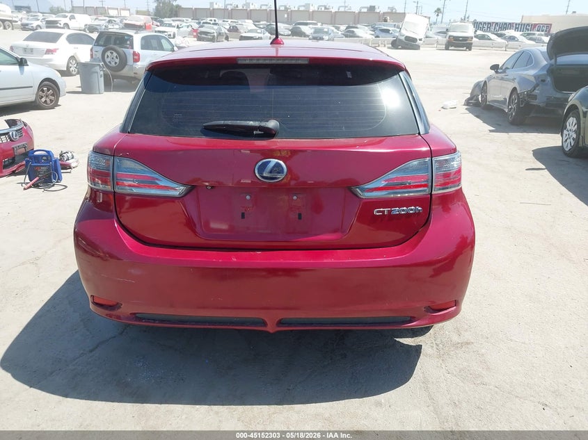 2012 Lexus Ct 200H Premium VIN: JTHKD5BH6C2104142 Lot: 45152303