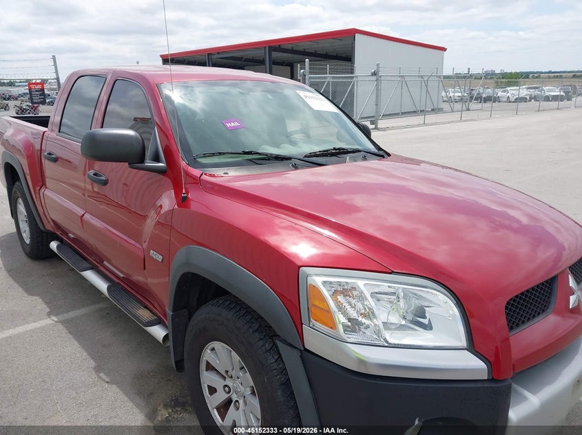 2006 Mitsubishi Raider Duro Cross V6 VIN: 1Z7HT38K06S540659 Lot: 45152333