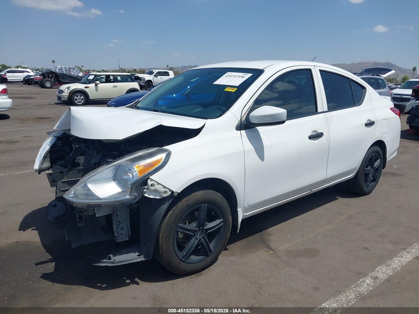 Vin: 3n1cn7ap0hl803752, lot: 45650020, nissan versa 1.6 s+ 20172