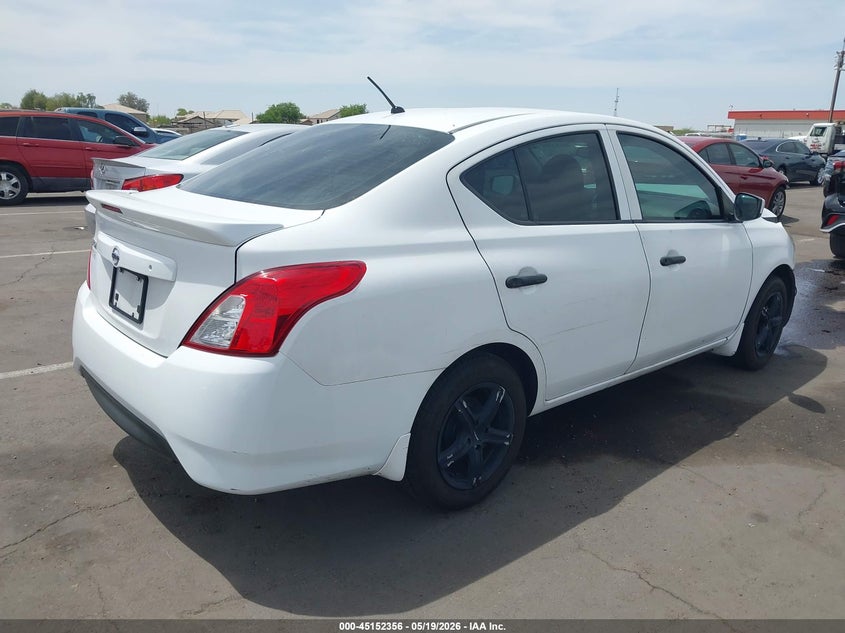 Vin: 3n1cn7ap0hl803752, lot: 45650020, nissan versa 1.6 s+ 20174
