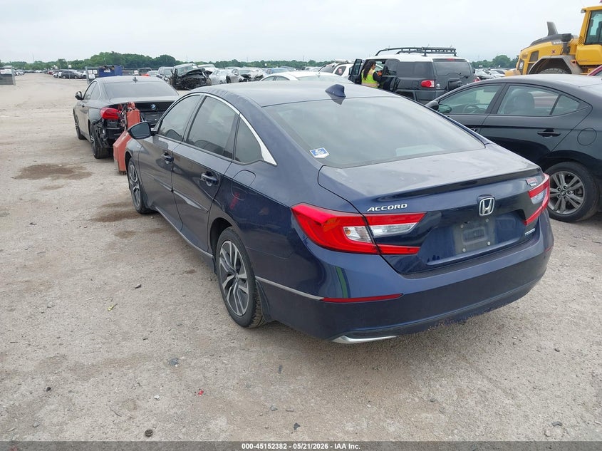 VIN 1HGCV3F52JA015602 2018 HONDA ACCORD HYBRID EX-L