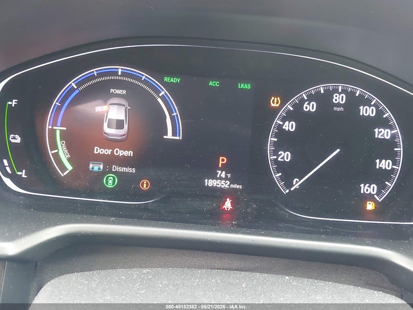 2018 HONDA ACCORD HYBRID auction photo 7