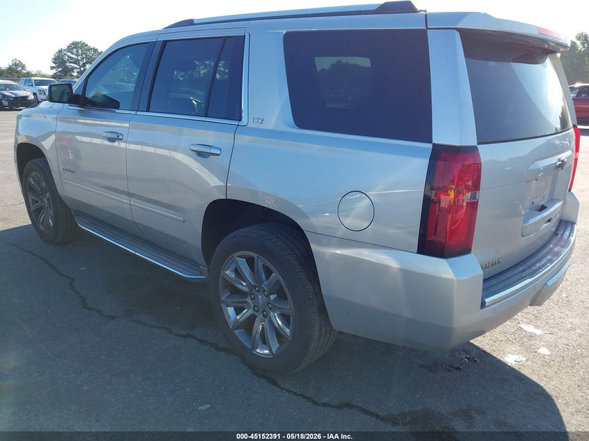 Vin: 1gnscckc8fr173642, lot: 45650055, chevrolet tahoe ltz 20153