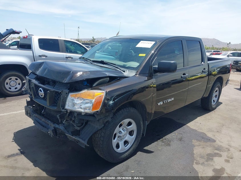 Vin: 1n6aa0ek7en507576, lot: 45650114, nissan titan s 20142