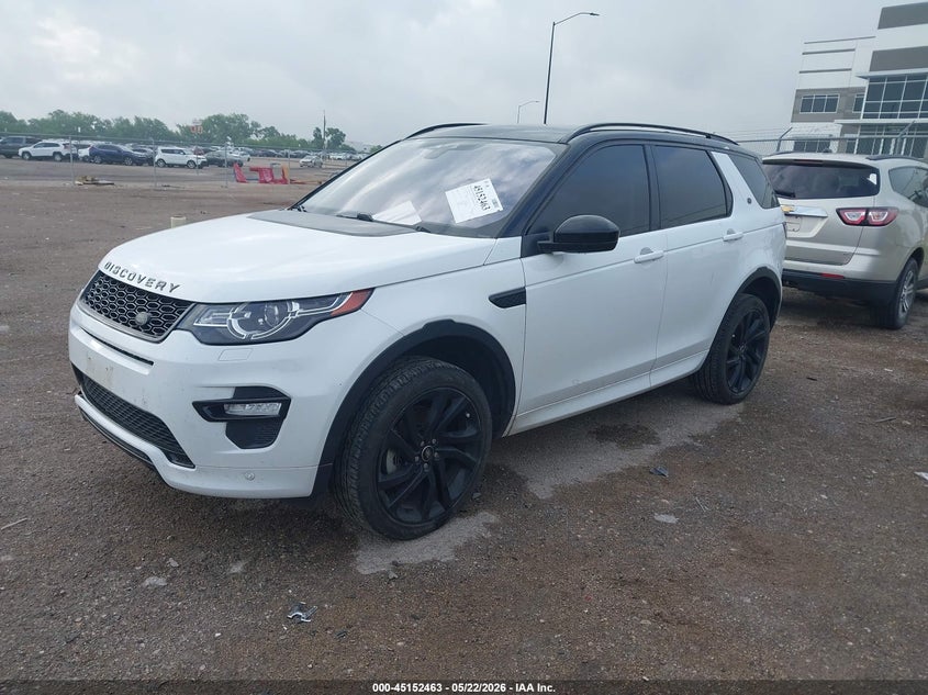 2018 LAND ROVER DISCOVERY SPORT auction photo 2