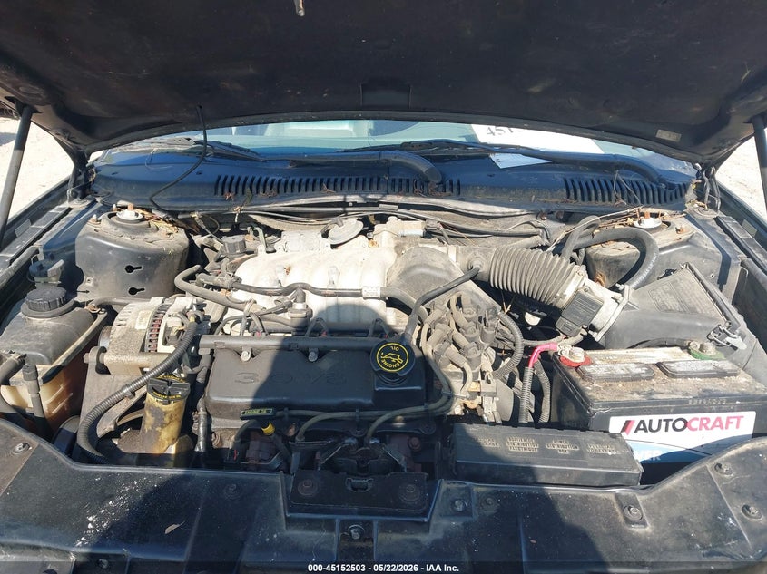 1998 Mercury Sable Gs/Ls VIN: 1MEFM50U8WG652054 Lot: 45152503