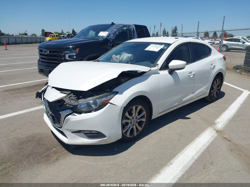 Vin: 3mzbn1v70hm127939, lot: 45650179, mazda mazda3 touring 20172