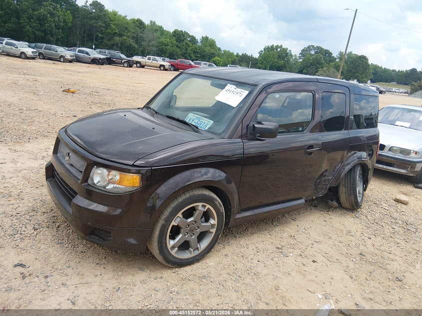2007 HONDA ELEMENT SPORT UTILITY VEHICLE 2.4L I-4 DOHC, VVT, 166HP