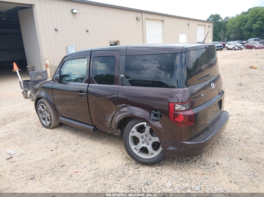 2007 HONDA ELEMENT SPORT UTILITY VEHICLE 2.4L I-4 DOHC, VVT, 166HP