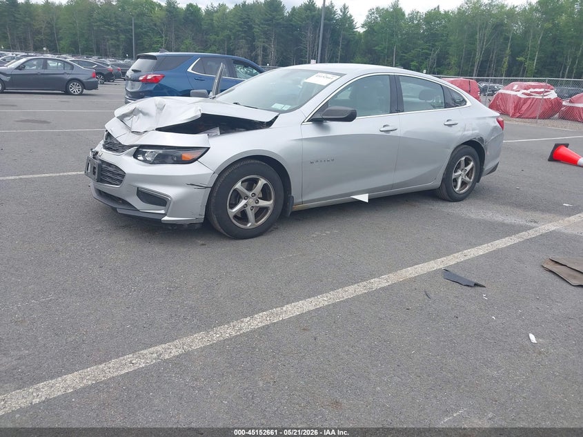 2017 Chevrolet Malibu Ls 1G1ZB5ST4HF106541 photo 1