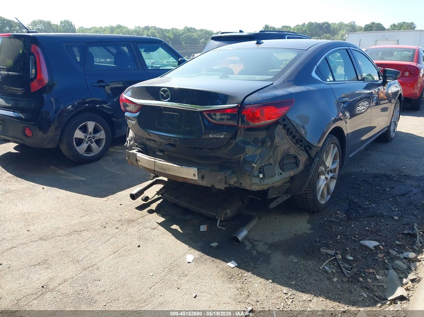 Vin: jm1gj1v55g1429340, lot: 45650344, mazda mazda6 i touring 20164