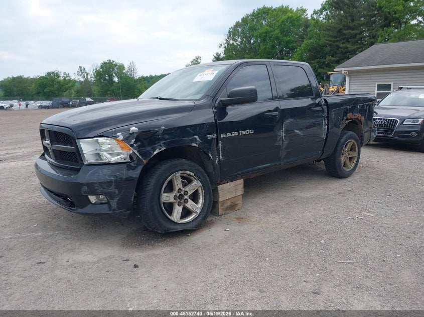 Vin: 1c6rd7kt1cs344609, lot: 45650404, ram 1500 st 20122