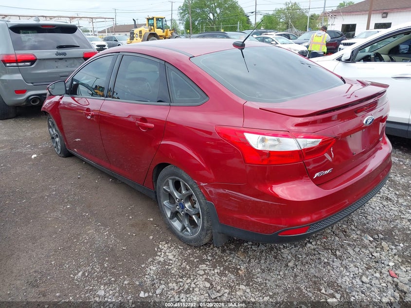Vin: 1fadp3f27el292751, lot: 45650456, ford focus se 20143