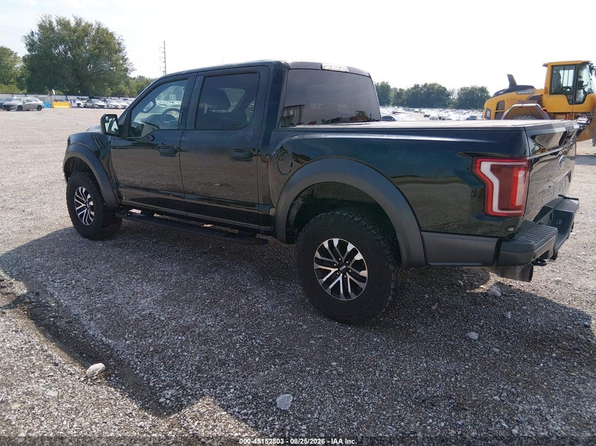 Vin: 1ftfw1rg0kfa43932, lot: 45650467, ford f-150 raptor 20193