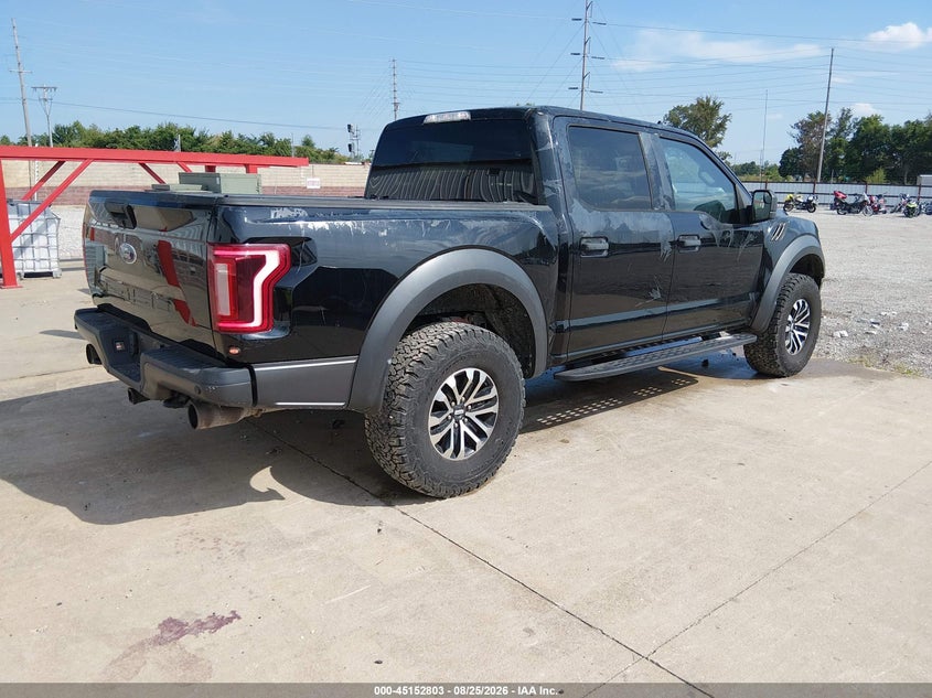 Vin: 1ftfw1rg0kfa43932, lot: 45650467, ford f-150 raptor 20194