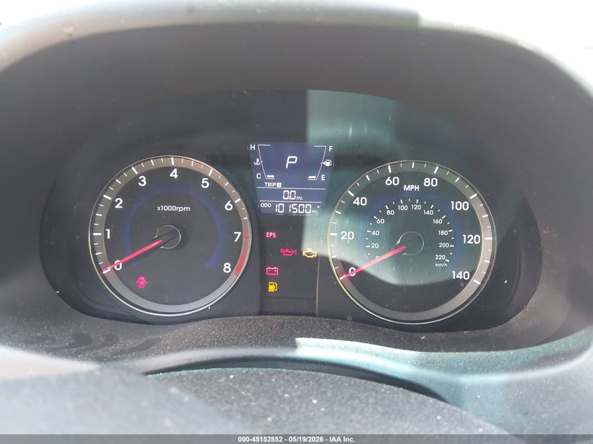 2012 HYUNDAI ACCENT auction photo 7