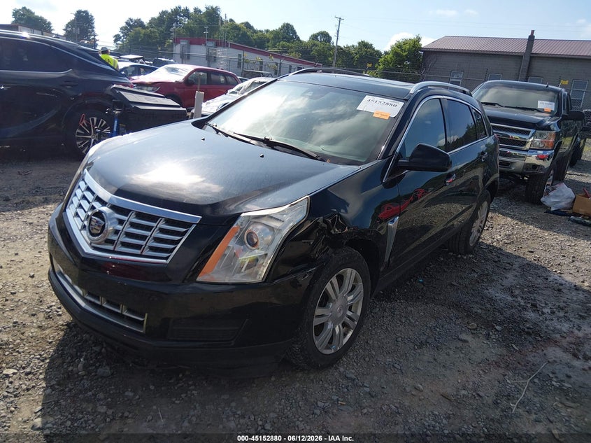 Vin: 3gyfnee38gs587895, lot: 45650544, cadillac srx luxury collection 20162