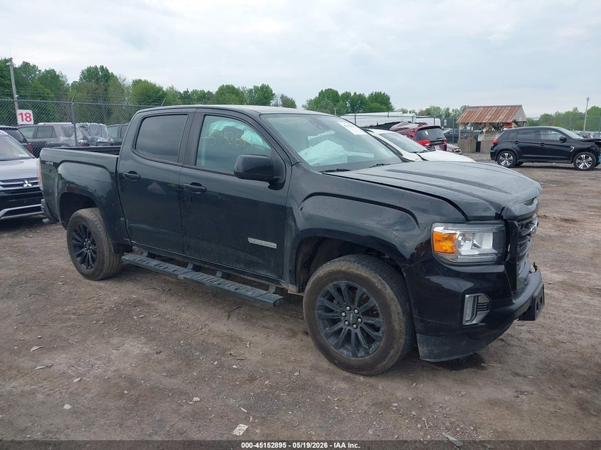 Vin: 1gtg6cen4m1156156, lot: 45650559, gmc canyon 4wd  short box elevation 2021 img_1