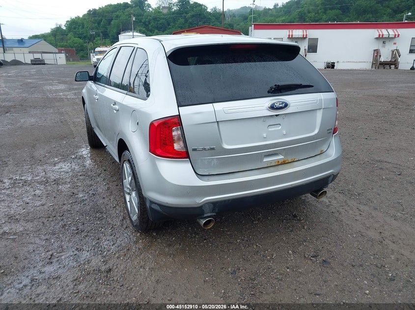 Vin: 2fmdk4jc0cba06407, lot: 45650574, ford edge sel 20123