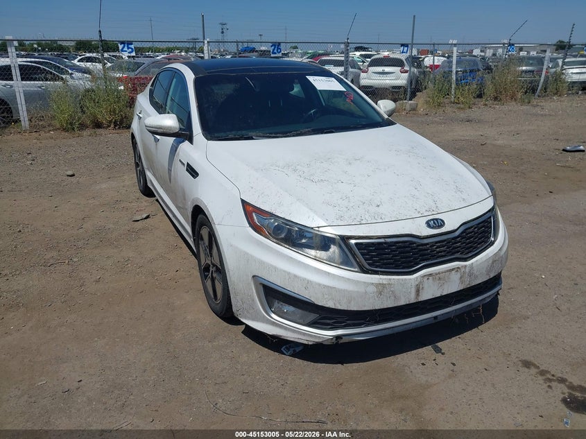 2013 KIA OPTIMA HYBRID auction photo 6
