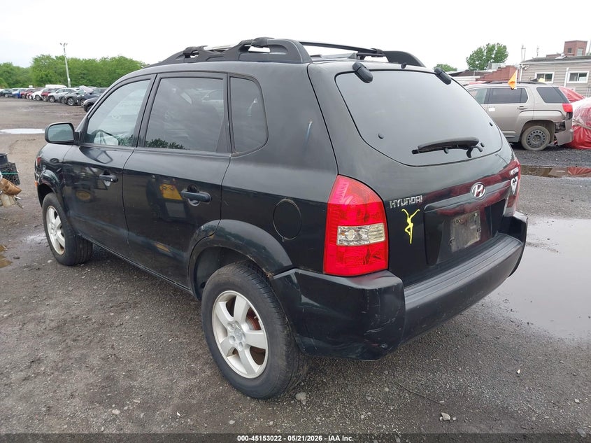 2005 Hyundai Tucson Gl VIN: KM8JM12B15U192621 Lot: 45153022