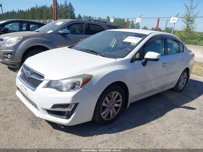 Vin: jf1gjab67gh003918, lot: 45650690, subaru impreza 2.0i premium 20162
