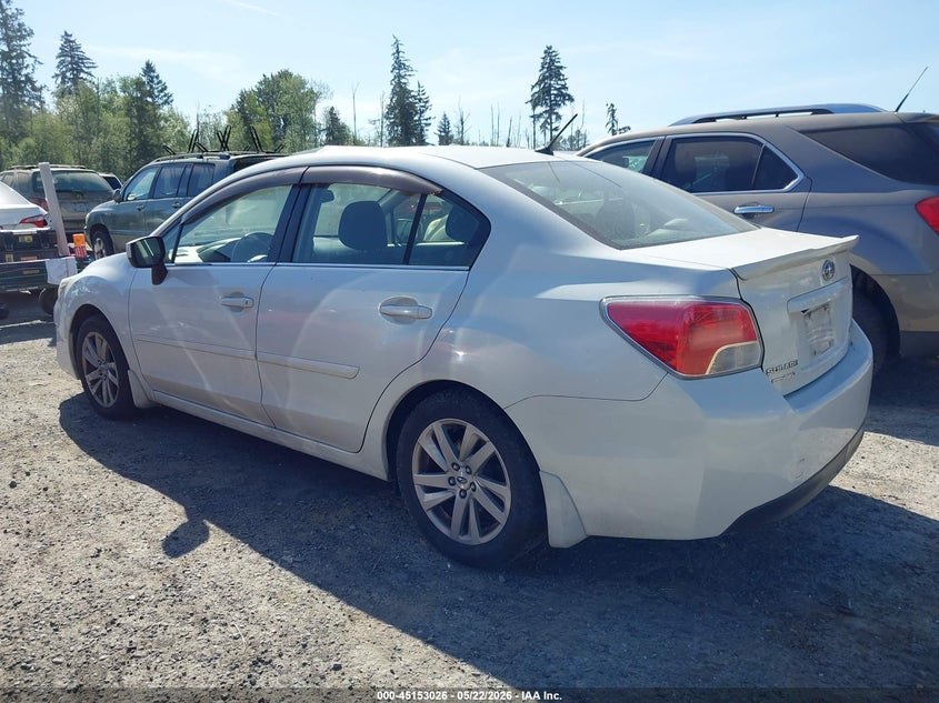 Vin: jf1gjab67gh003918, lot: 45650690, subaru impreza 2.0i premium 20163
