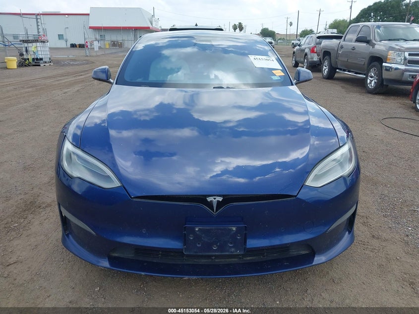 2021 Tesla Model S Long Range Dual Motor All-Wheel Drive VIN: 5YJSA1E5XMF428441 Lot: 45153054
