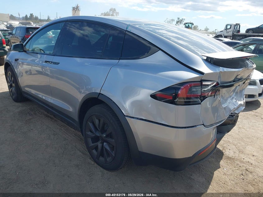 Vin: 7saxcbe5xsf469741, lot: 45650840, tesla model x long range 20253
