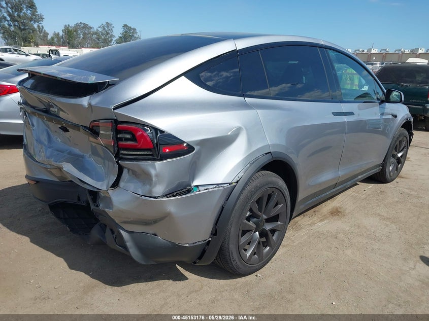 Vin: 7saxcbe5xsf469741, lot: 45650840, tesla model x long range 20254