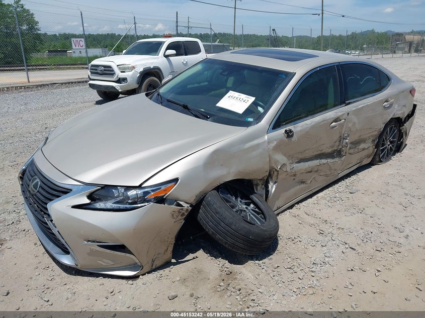 Vin: 58abk1gg9gu001876, lot: 45650906, lexus es 350 20162