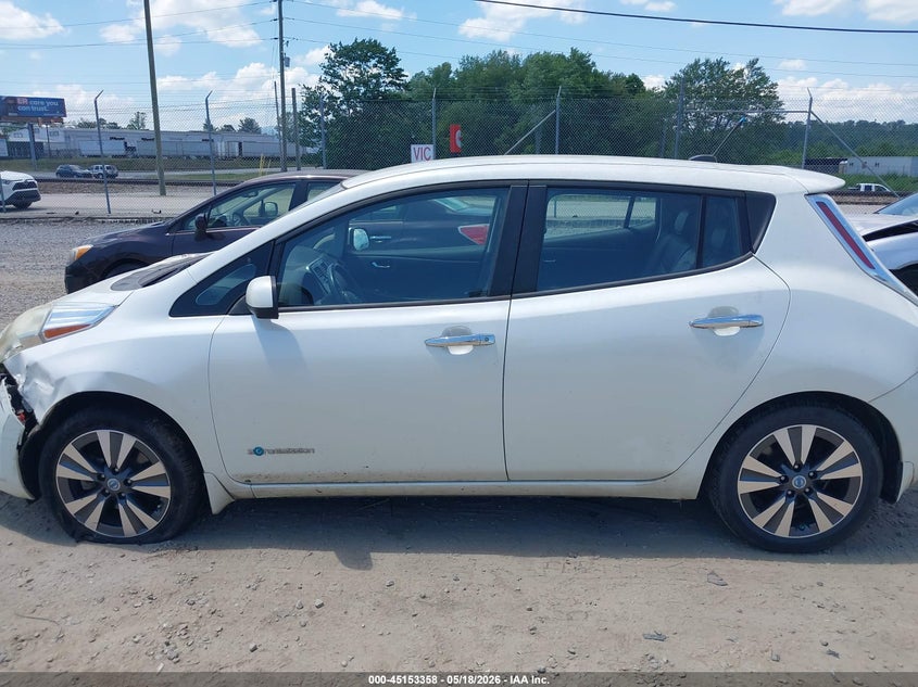2014 Nissan Leaf Sl VIN: 1N4AZ0CP5EC336869 Lot: 45153358