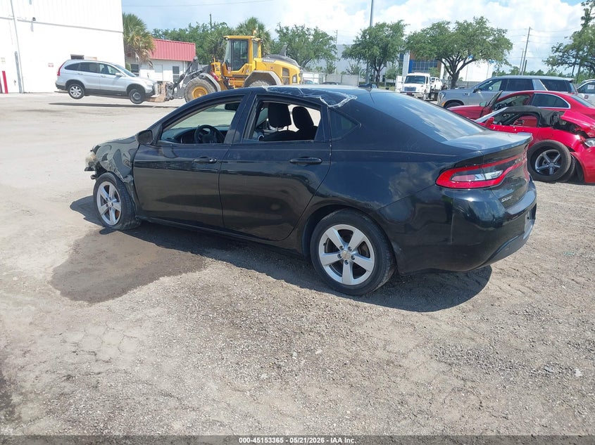 Vin: 1c3cdfbb3gd565062, lot: 45651029, dodge dart sxt 20163