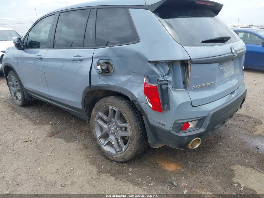2022 Honda Passport Awd Ex-L VIN: 5FNYF8H50NB030544 Lot: 45153393