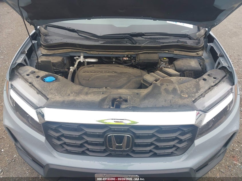 2022 Honda Passport Awd Ex-L VIN: 5FNYF8H50NB030544 Lot: 45153393