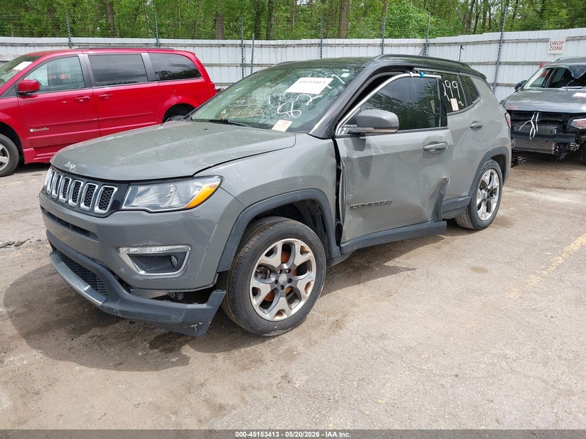 Vin: 3c4njdcb7lt118299, lot: 45651077, jeep compass limited 4x4 20202