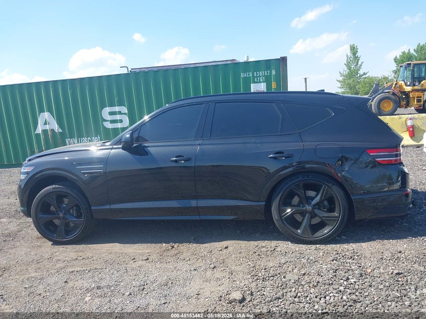 2026 Genesis Gv80 3.5T Prestige Black Awd VIN: KMUHCESC9TU296967 Lot: 45153462