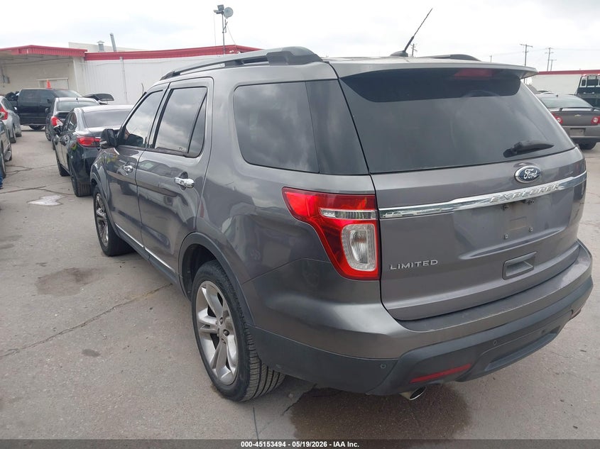 Vin: 1fm5k7f88dgc25488, lot: 45651158, ford explorer limited 20133