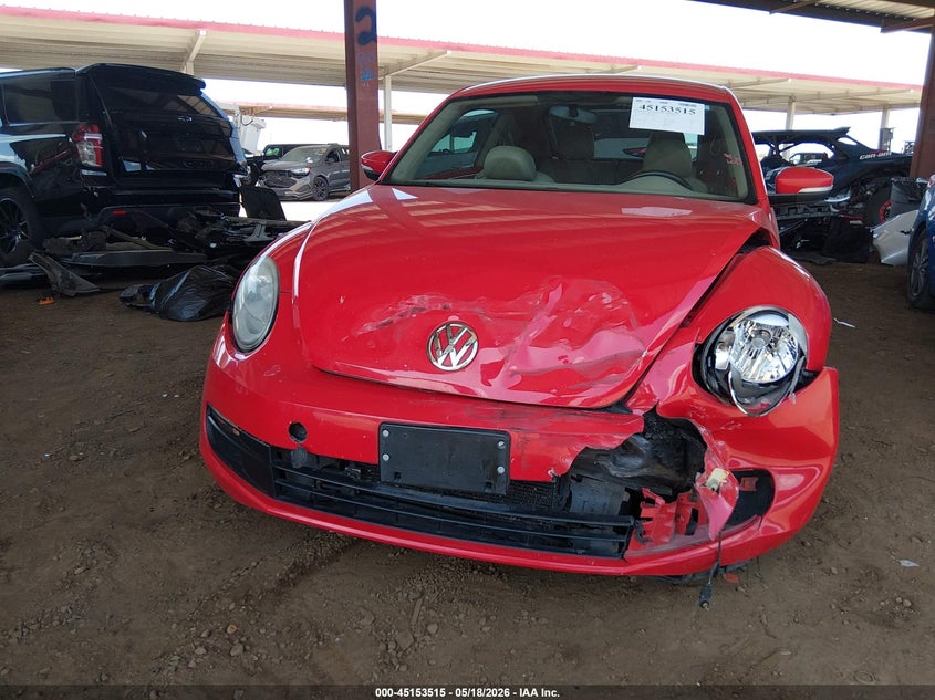 2014 Volkswagen Beetle 1.8T VIN: 3VWJ17AT7EM662999 Lot: 45153515