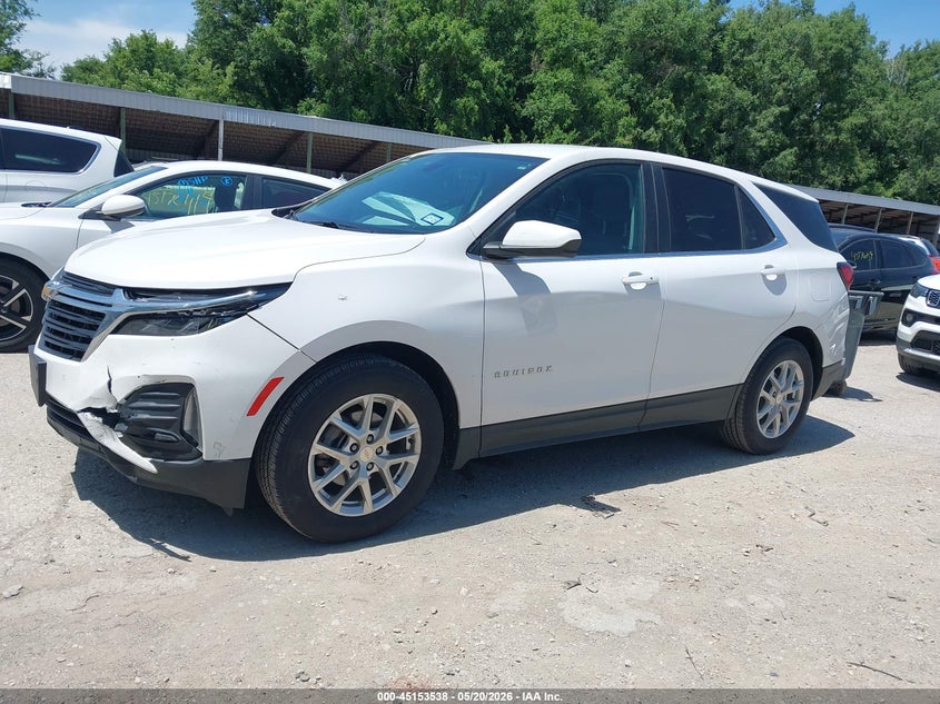 Vin: 3gnaxjev8nl236374, lot: 45651203, chevrolet equinox fwd 2fl 20222