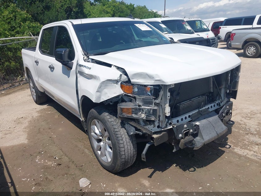 Vin: 3gcpwbek3lg213978, lot: 45651208, chevrolet silverado 1500 2wd  short bed custom 2020 img_1