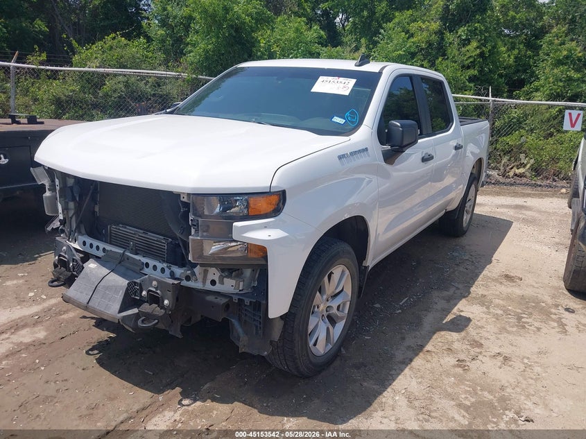 2020 Chevrolet Silverado 1500 2wd  Short Bed Custom 3GCPWBEK3LG213978 photo 1
