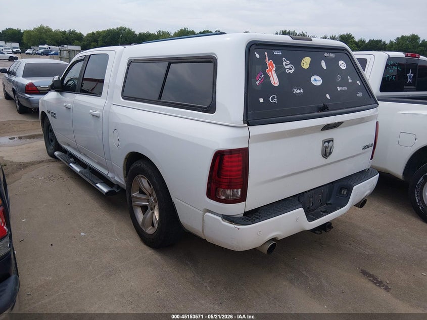 Vin: 1c6rr7mt7es436521, lot: 45651235, ram 1500 sport 20143